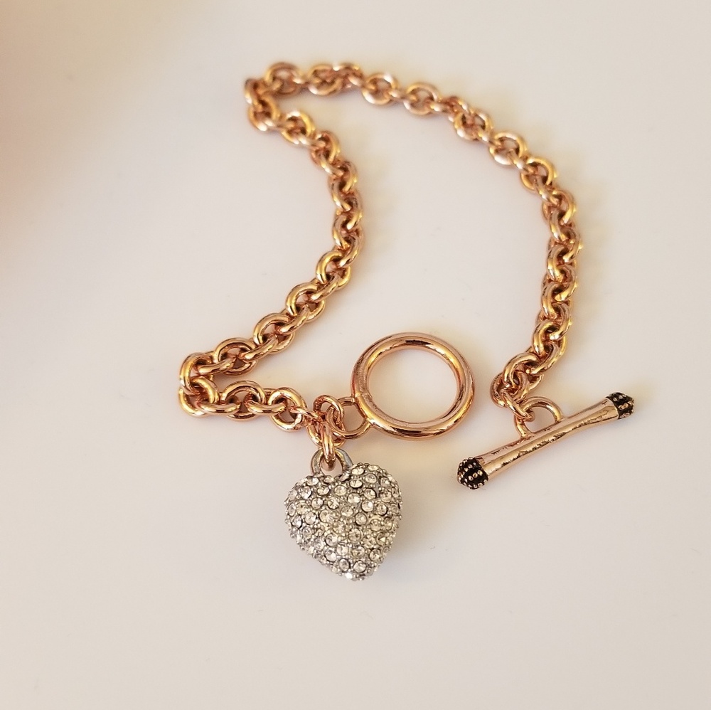 Juicy Couture rose gold bracelet